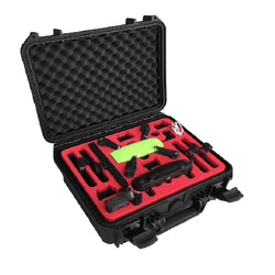 MC-CASES transport case for DJI Spark Space for lots of accessories Explorer Edition - Made in Germany - Outdoor case - IP67 waterproof ...