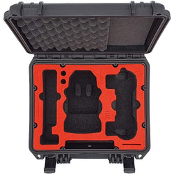 MC-CASES® compact case for DJI Mini 2 and accessories - For Flymore combo without propeller guards - Waterproof - Very robust - Made in Germany