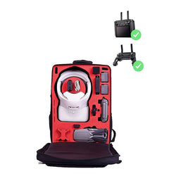 MC-CASES® Transport Backpack for DJI Mavic 2 & DJI Goggles & Smart Remote Controller - space for up to 5 batteries - also standard controllers - from MC-CASES - Made in Germany - with rain cape